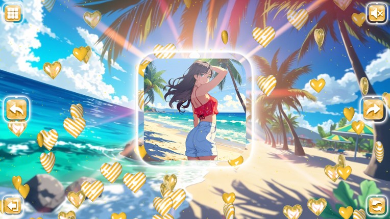 Lovely Anime Puzzle: Summer screenshot