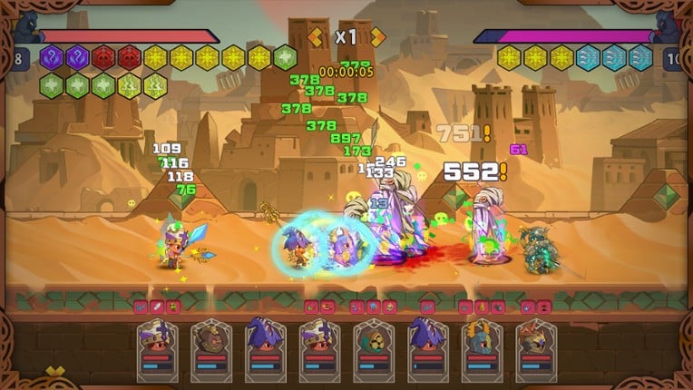 Magicbook AutoBattler screenshot