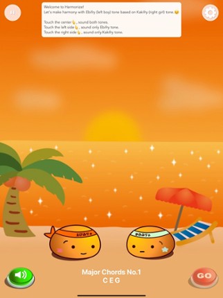 Pitch trainer - Harmonize screenshot