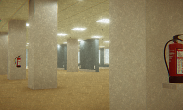 The Backrooms screenshot