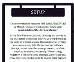 The Dark Sentencer: Solo Variation Image