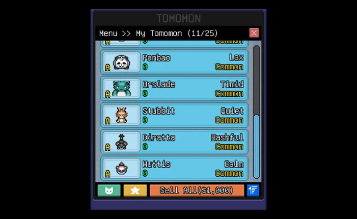 Tomomon Little screenshot