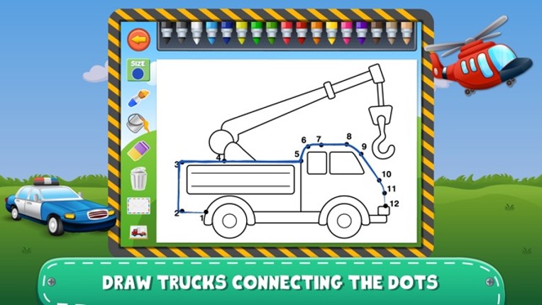 Trucks For Kids - Activity Center Things That Go screenshot