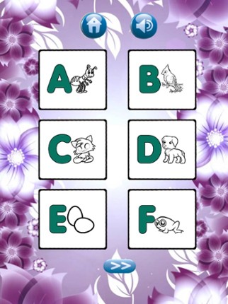 ABC Writing Alphabet Coloring screenshot