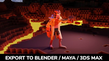 Anima Toon :3D Voxel Character Animation Image