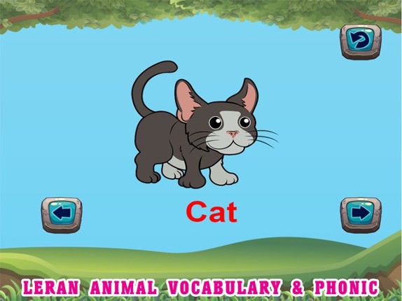 Animals Coloring Book HD - First Grade Word Games screenshot
