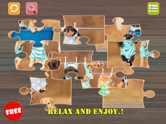 Cats And Dogs Jigsaw Puzzles Pet Games For Kids screenshot