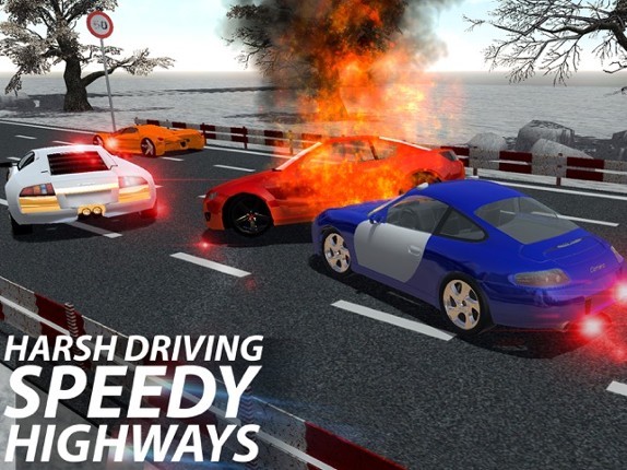 Crazy Smashy Road Racing: Cars Battle screenshot