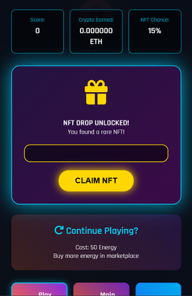 Crypto Glider - Complete NFT Web3 Game Source Code Image