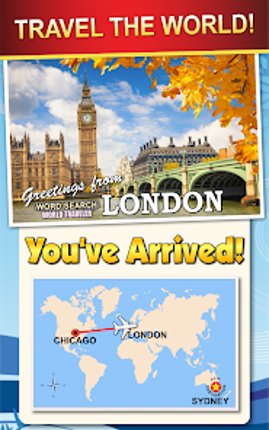 Word Search World Traveler screenshot