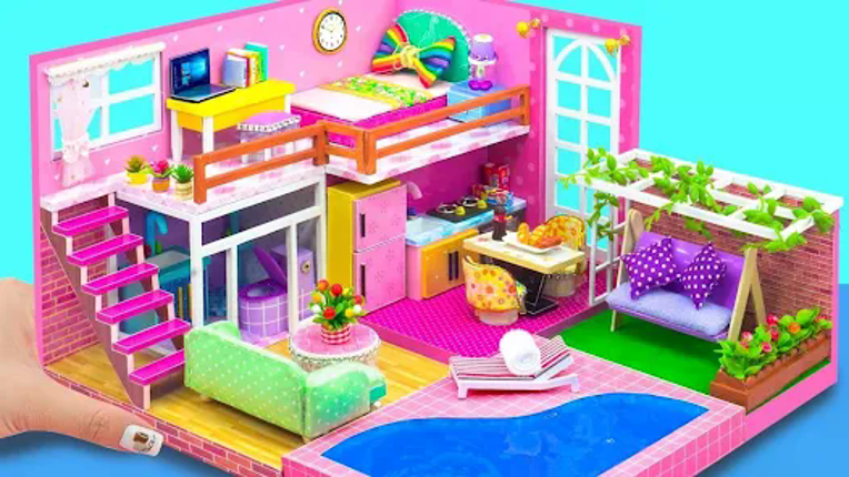 Girl Doll House Design Games Image