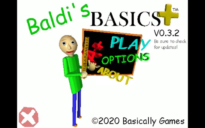 Baldi's Basics Plus For Android Game Cover