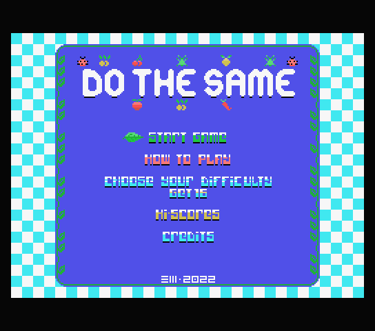 Games like Do The Same for COLECOVISION (demo)