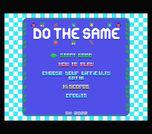 Do The Same for COLECOVISION (demo) Game Cover