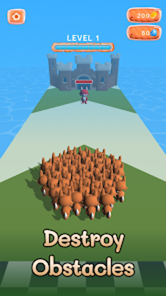 Mob Race - Run, Build & Attack screenshot