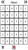 Hitori  (Sudoku like Japanese Puzzle game) Image