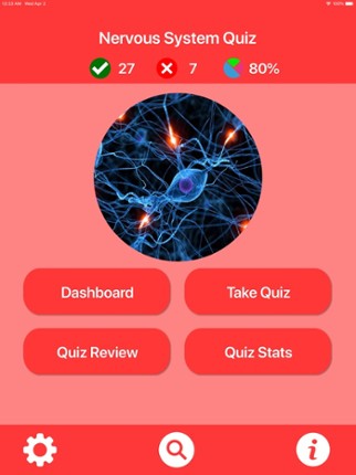 Human Nervous System Trivia screenshot