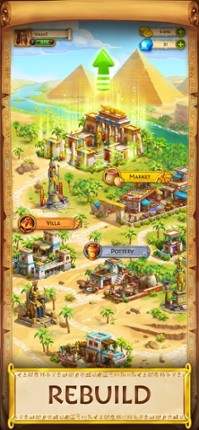 Jewels of Egypt・Match 3 Puzzle screenshot