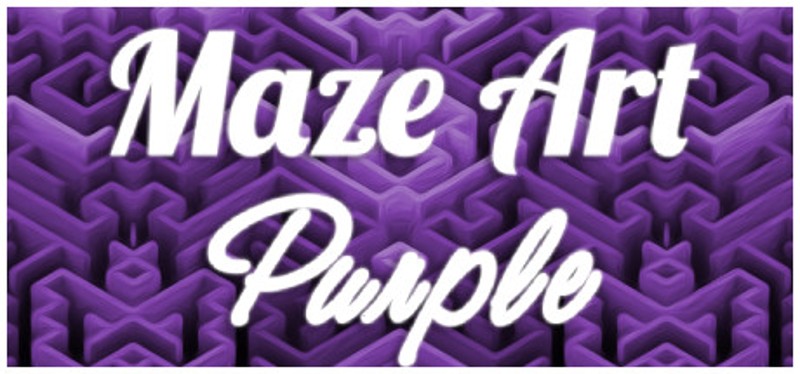 Maze Art: Purple Game Cover