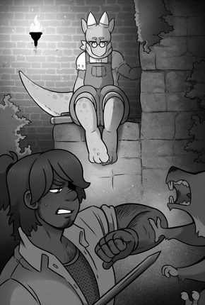 Miss Kobold & Her Bodyguard Image