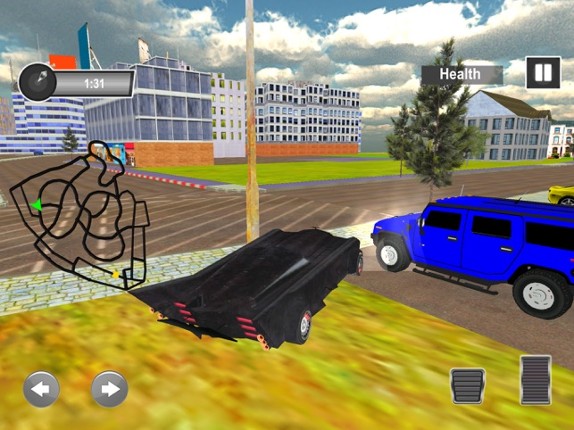 Real Bat Car Driving Simulator – Fast Race on Road screenshot