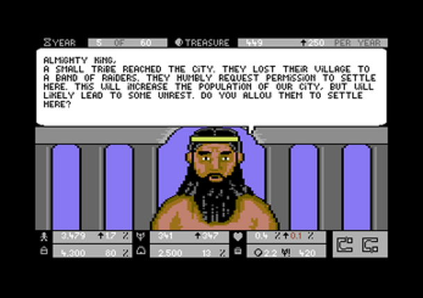Rise of Babylon (C64) screenshot