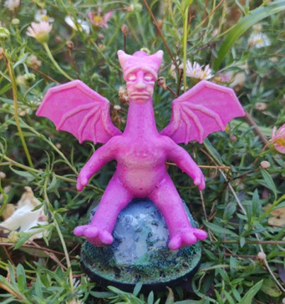 Sad Dragon STL Image