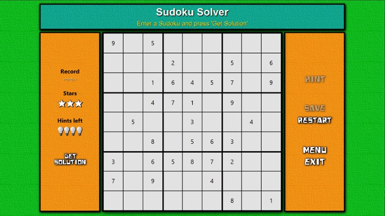 Super Turbo Sudoku screenshot
