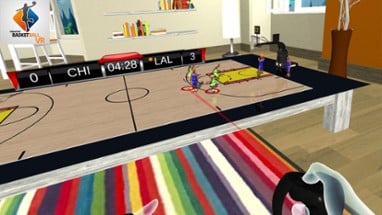 Tabletop Basketball VR Image