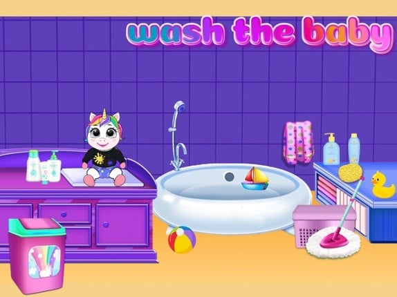 Unicorn Baby Sitter screenshot