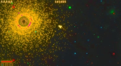 Asteroids Neon Image