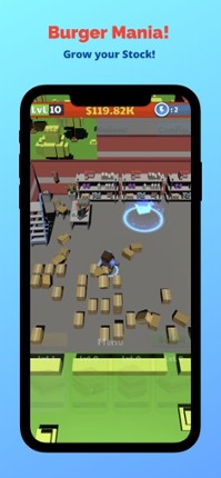 Burger Mania! - Idle Tycoon screenshot