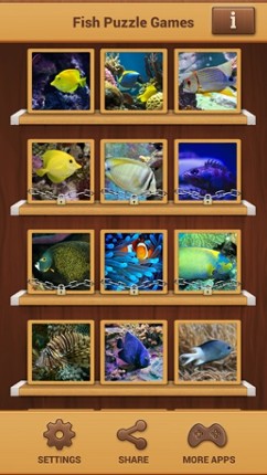 Cool Fish Jigsaw Puzzles - Fun Logical Games Image