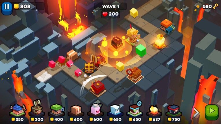 Defend The Bits TD screenshot