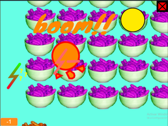 Eat cheesy puffs screenshot
