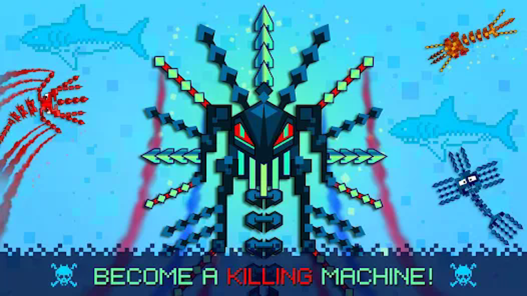 Pixel Sword Fish io screenshot