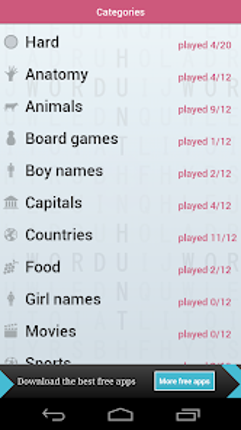 Word Hunt screenshot