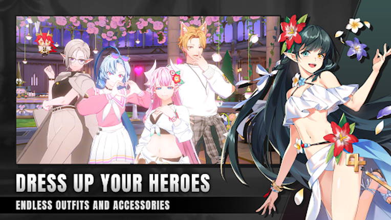 Lord of Heroes: anime games screenshot