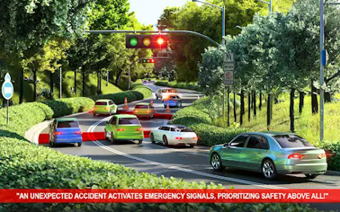 Highway Traffic Control Game Image
