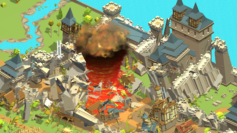 Holein Tornado io eating game screenshot