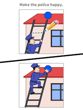 Draw Happy Police - Draw Games screenshot