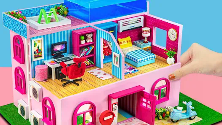Girl Doll House Design Games screenshot