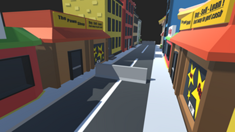 All Through the Town Image