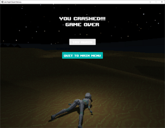 Late Night Desert Delivery Image