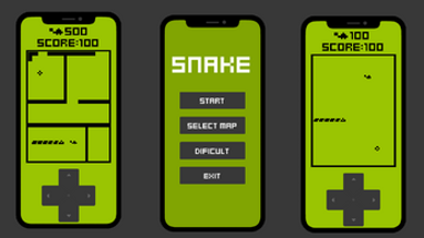 Snake Classic Retro Nokia Game Image