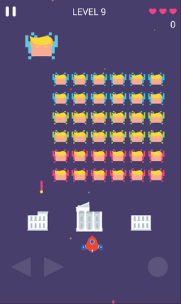 Trump Space Invaders screenshot