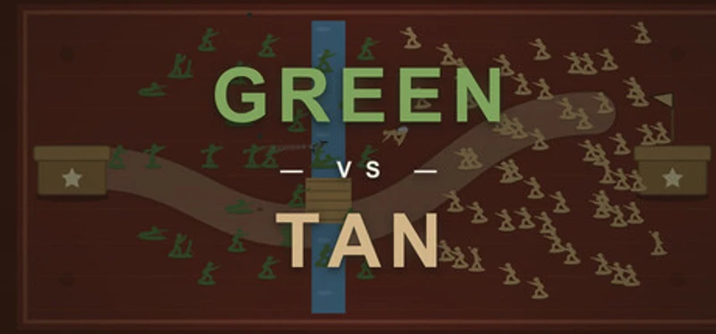 Green vs Tan Image