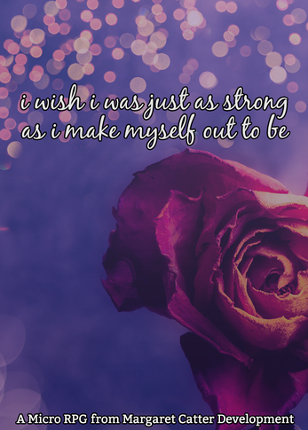 i wish i was just as strong as i make myself out to be Image