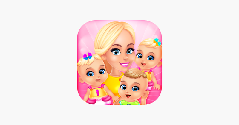 Mommy's Triplets Baby Story - Makeup &amp; Salon Games Game Cover