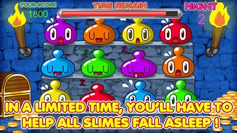 Monsters Bedtime - Keep Calm Down My Sweetie Slime Kids Story Image